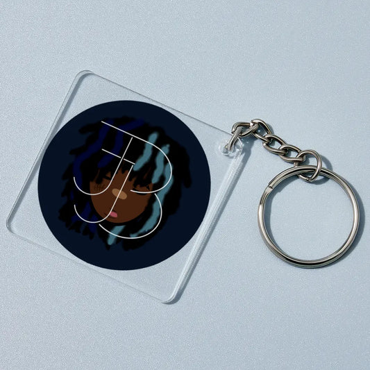 Square Acrylic Keychain